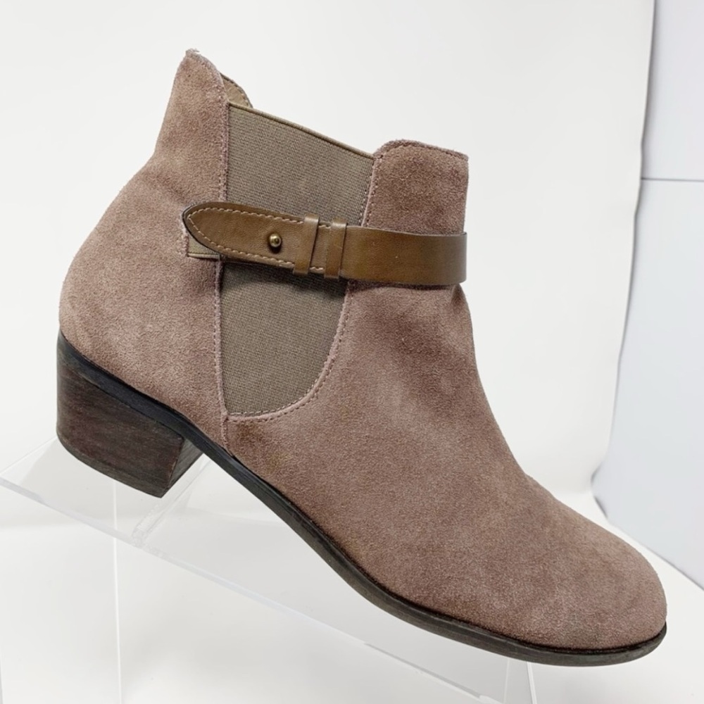 Steve Madden Perrii Dark Dusty Rose Pink Ankle Boots Size 11
